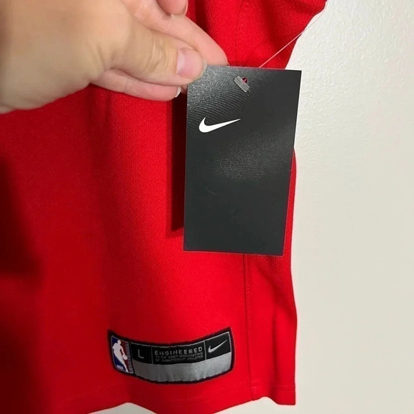 Nike kids NBA Aeroswift blank Chicago bulls jersey size large (7) - Picture 3 of 5